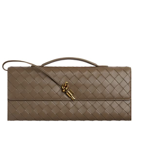 andiamo clutch- pinecone purse