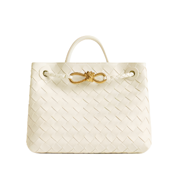 andiamo handbag- small white purse
