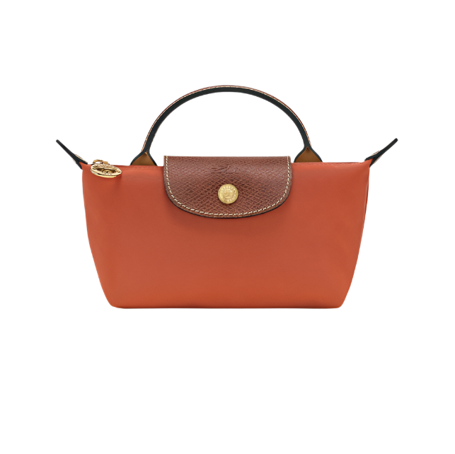 longchamp lepliage mini handbag- brick purse