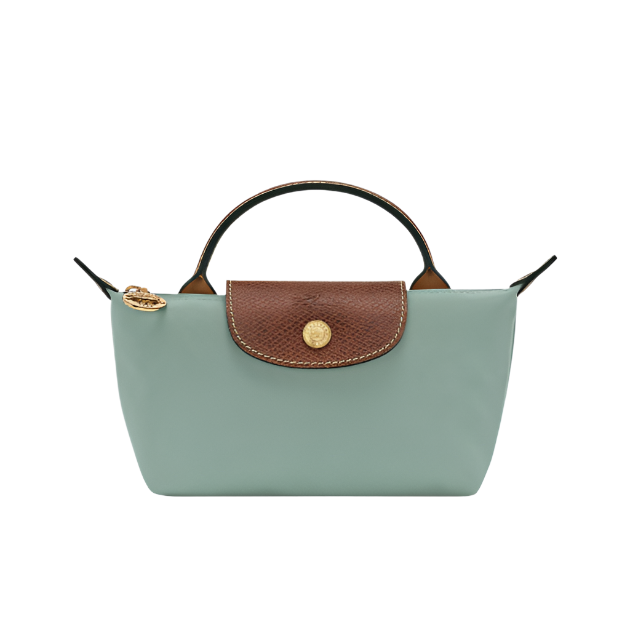 longchamp lepliage mini handbag- celadon purse