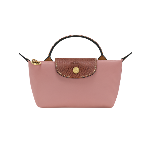 longchamp lepliage mini handbag- pink purse