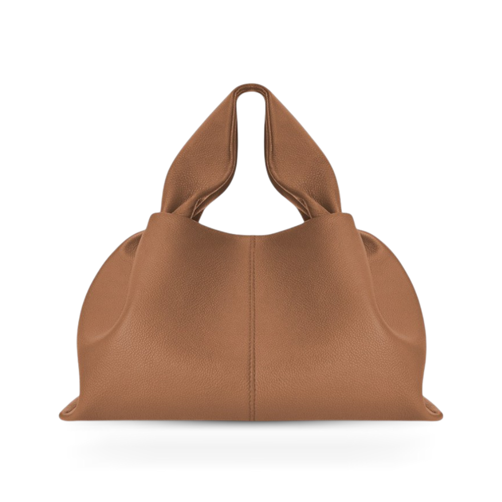 La Vincenza Handbag- brown purse rear view