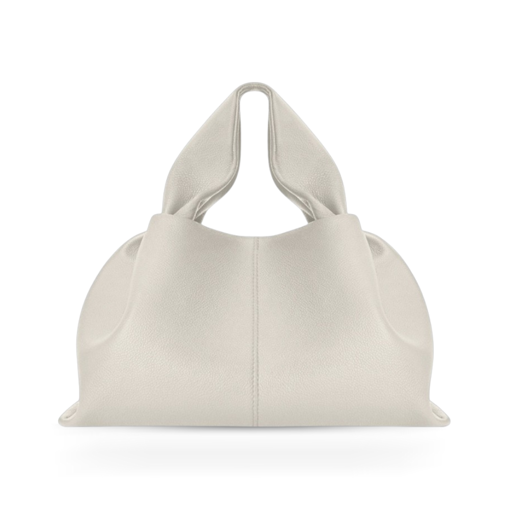 La Vincenza Handbag- white purse rear view