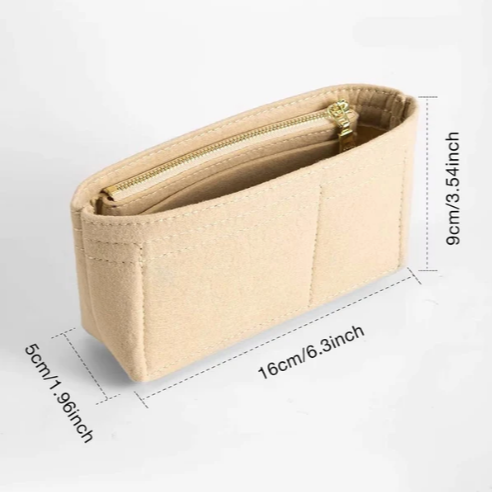 Longchamp Mini Elàn Handbag Insert-dimensions